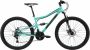 Bikestar Fully MTB Staal Medium 27 5 Inch 21 Speed Zwart groen - Thumbnail 3