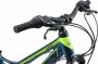 Bikestar 24 inch hardtail MTB 21 speed blauw groen - Thumbnail 2