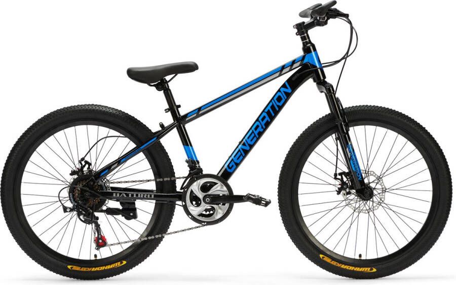 Generation Baturo mountainbike 24 inch Blauw