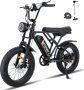 Hitway Elektrische Fiets Opvouwbare E-bike 16 Inch-250W- 35-70km - Thumbnail 1