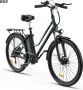 Hitway elektrische fiets 26 inch 250 W motor Li-batterij 36 V 11 2 Ah ebike Shi o 7 versnellingen tot 35-90 km - Thumbnail 1