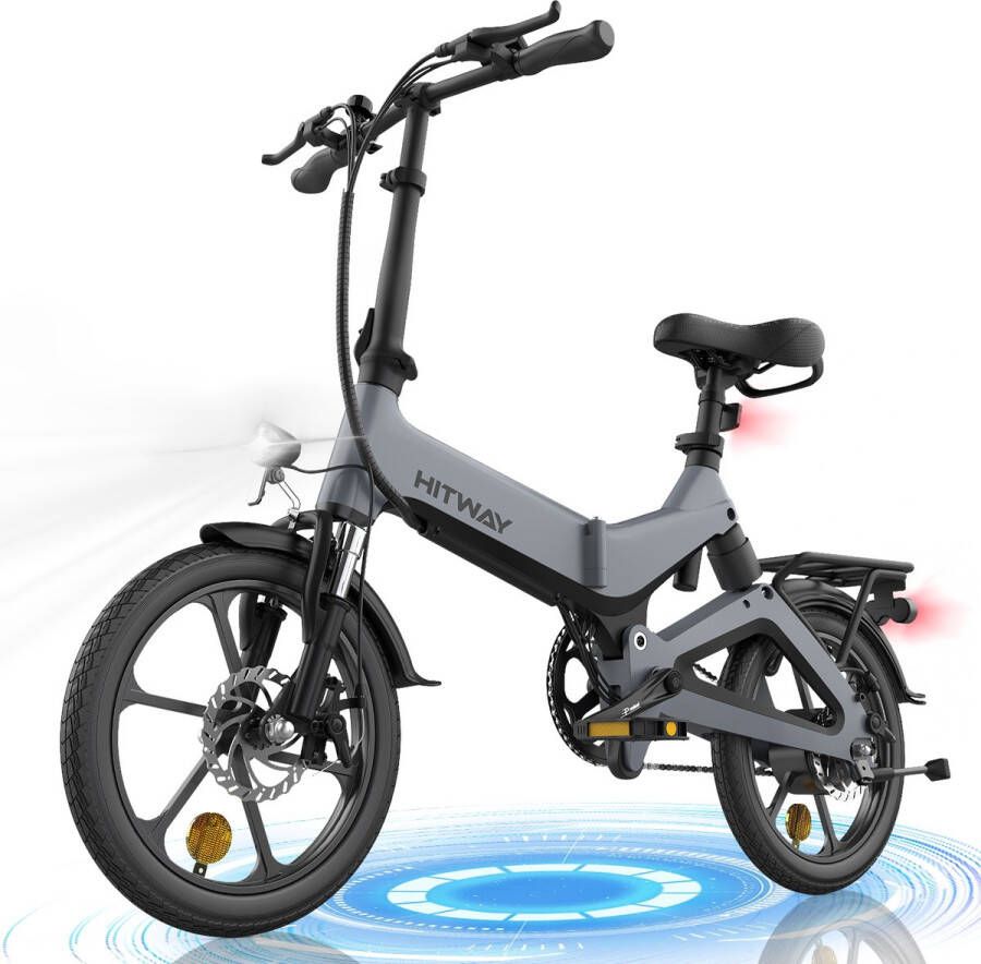 Hitway Elektrische Fiets Opvouwbare E-bike 16 Inch-250W-2023 Model