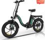 Hitway Elektrische Fiets Opvouwbare E-bike met fietstas 20 Inch Fatbike 11.2AH 7 Versnellingen - Thumbnail 4