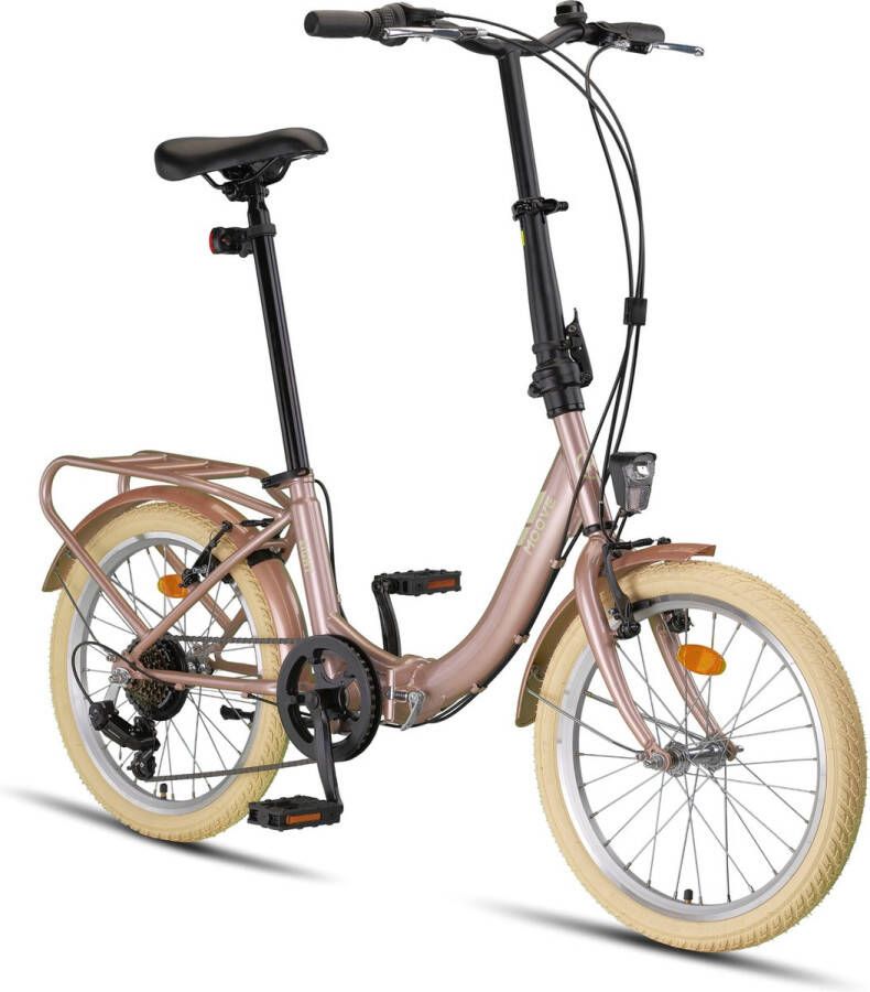 PACTO EIGHT FOLDING BIKE 6v LAVENDEL VOUWFIETS PLOOIFIETS LAGE INSTAP SHIMANO 20 inch