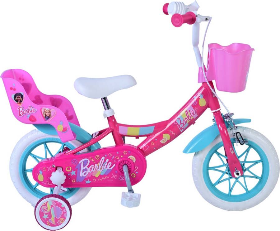 volare Barbie Kinderfiets Meisjes 12 inch Roze
