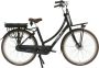 Vogue Elektrische fiets Elite M300 dames 50 cm mat zwart 468Wh Mat zwart - Thumbnail 1