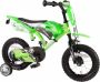 Volare Motorbike Kinderfiets Jongens 12 inch Groen 95% afgemonteerd - Thumbnail 1